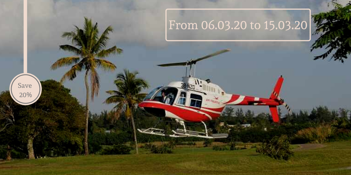 Helicopter Tour-Independence Anniversary Offer