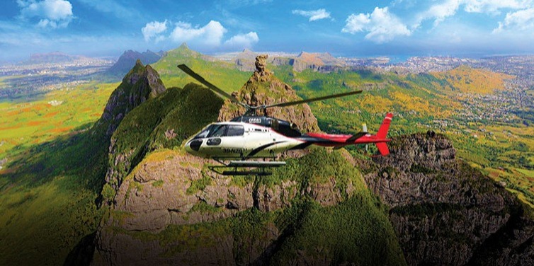 Corail Helicopter Sightseeing Tour-From Varangue sur Morne