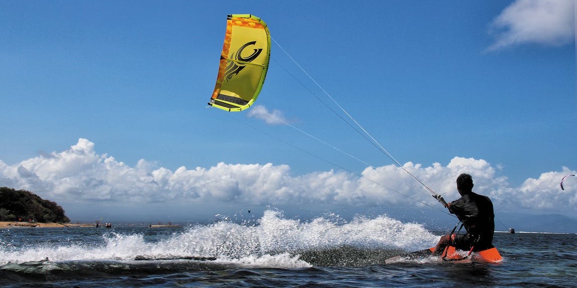 Kitesurfing Le Morne Lesson